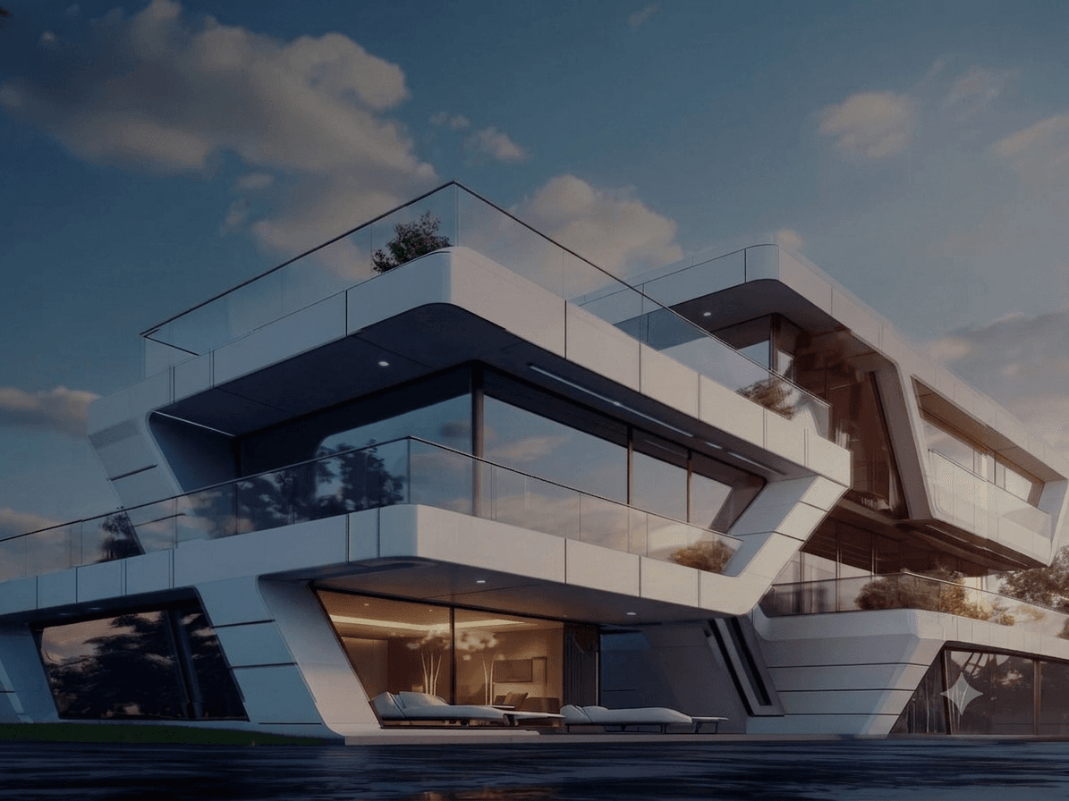 Altiora Hotel's modern waterfront architecture